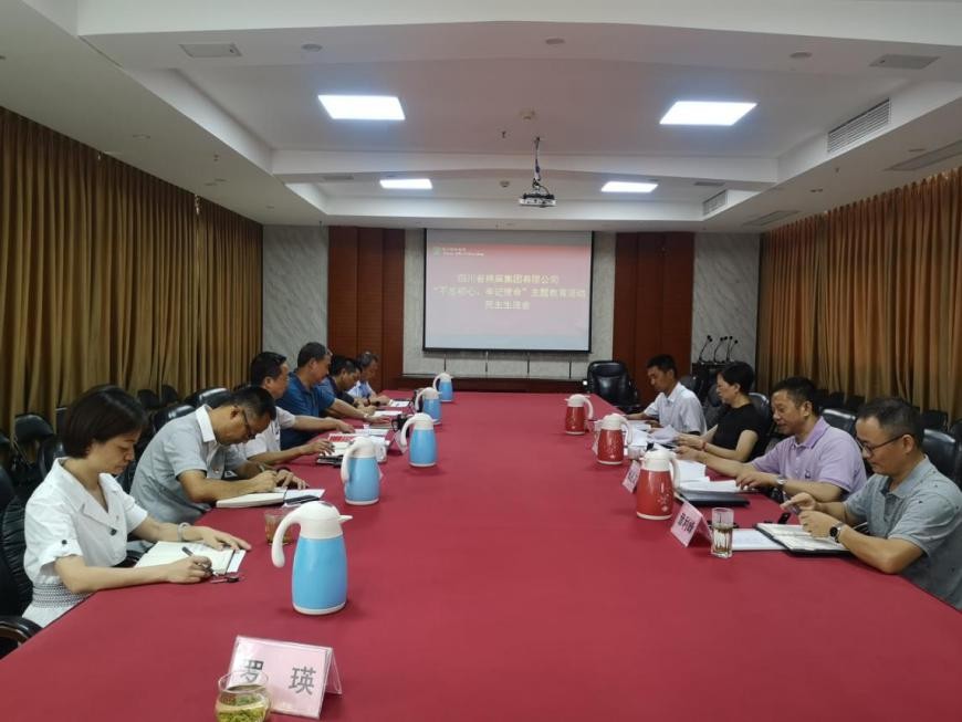 集團(tuán)公司召開“不忘初心、牢記使命”主題教育活動民主生活會