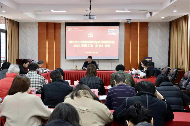 集團(tuán)公司召開(kāi)2024年第2次黨委（擴(kuò)大）會(huì)議
