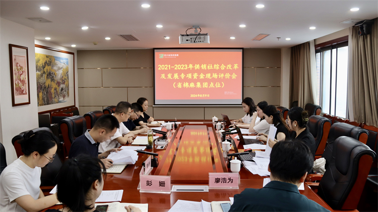 集團(tuán)公司召開2021-2023年供銷社綜合改革及發(fā)展專項(xiàng)資金現(xiàn)場評價會