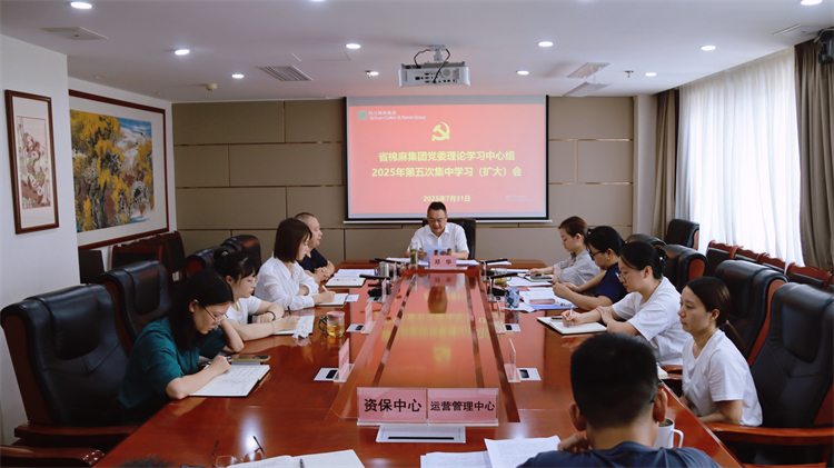 集團(tuán)公司召開黨委理論學(xué)習(xí)中心組2025年第五次專題學(xué)習(xí)（擴(kuò)大）會